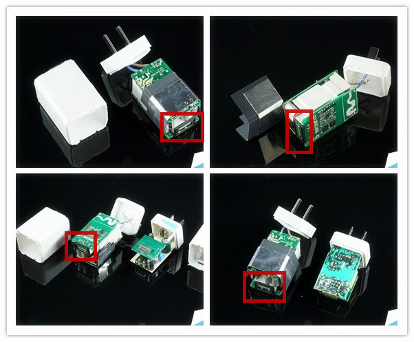 OPPO手機(jī)充電器上的USB硅膠套