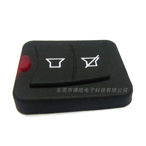 導電汽車防盜遙控器硅膠按鍵——絲印工藝