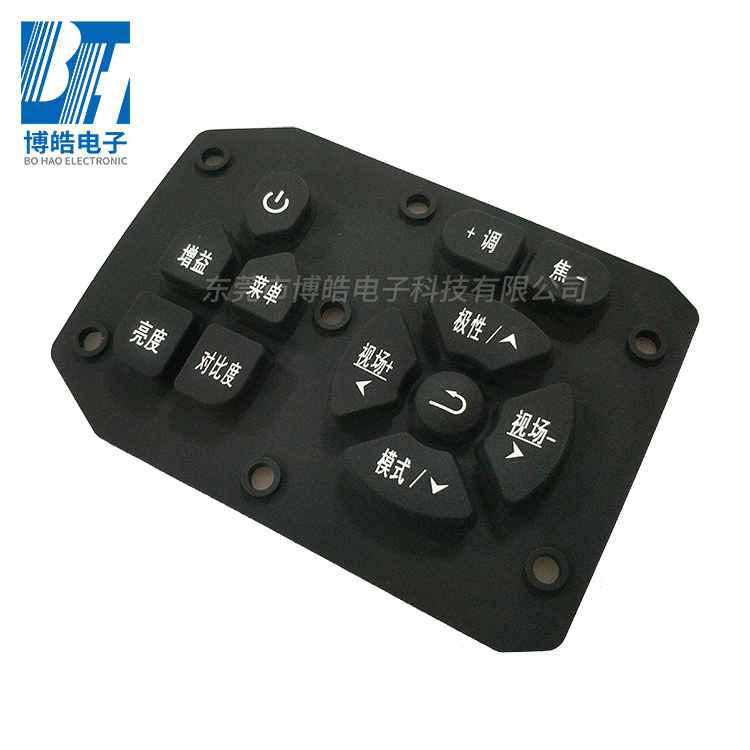 提供精密機械設(shè)備硅膠按鍵來圖來樣開模定制